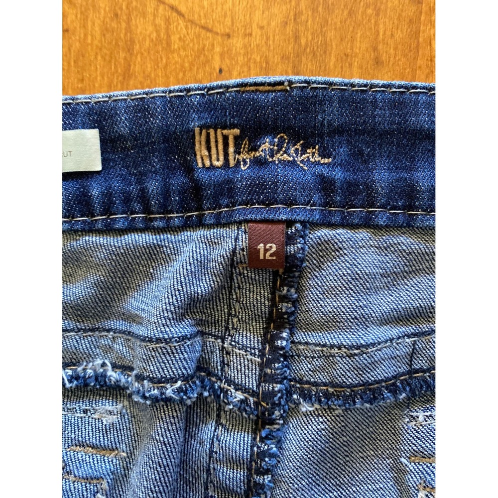 Kut from the Kloth Women's Boot Cut Jeans - Dark Blue - Picture 5 of 13